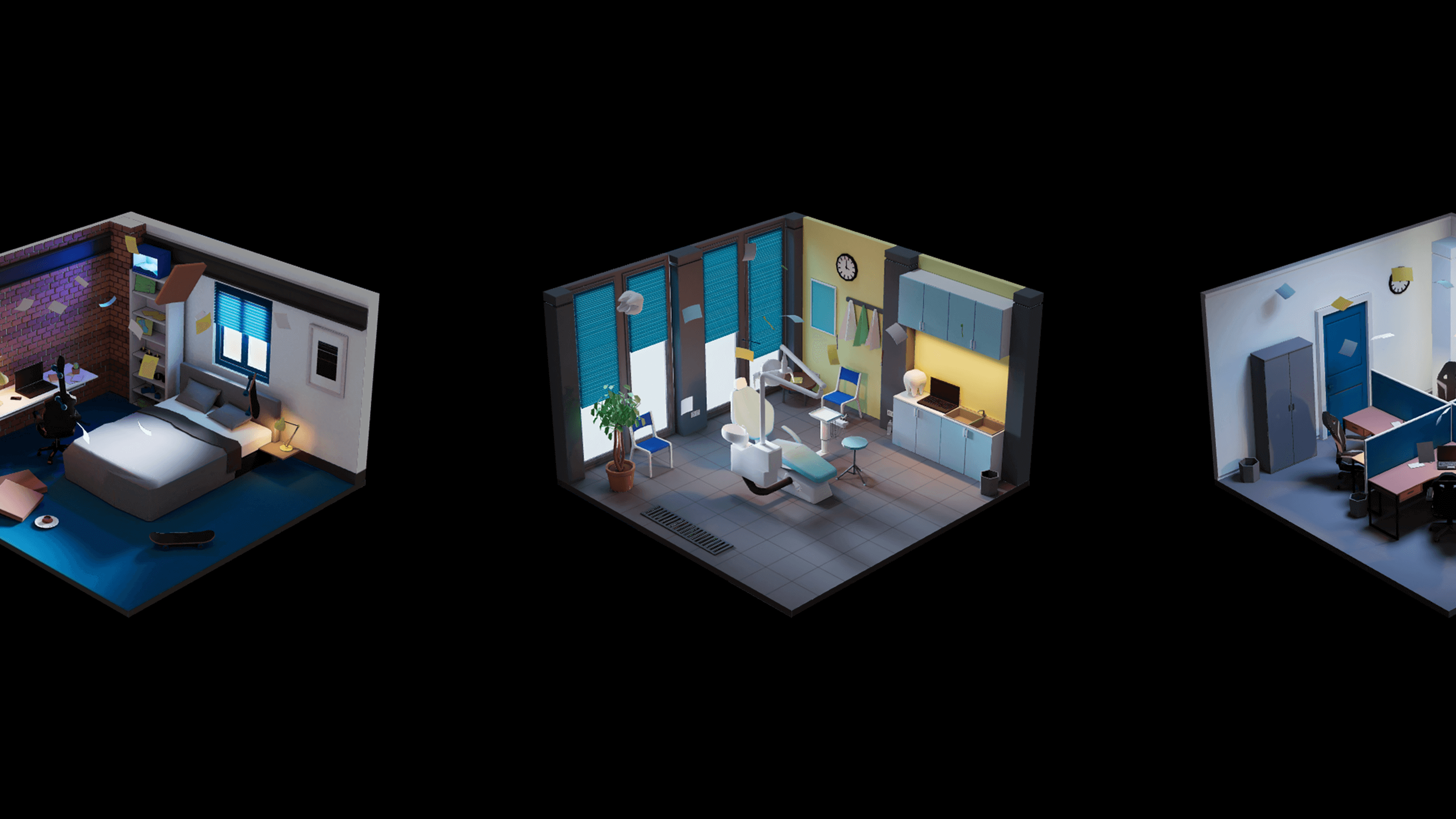 Room illustrations